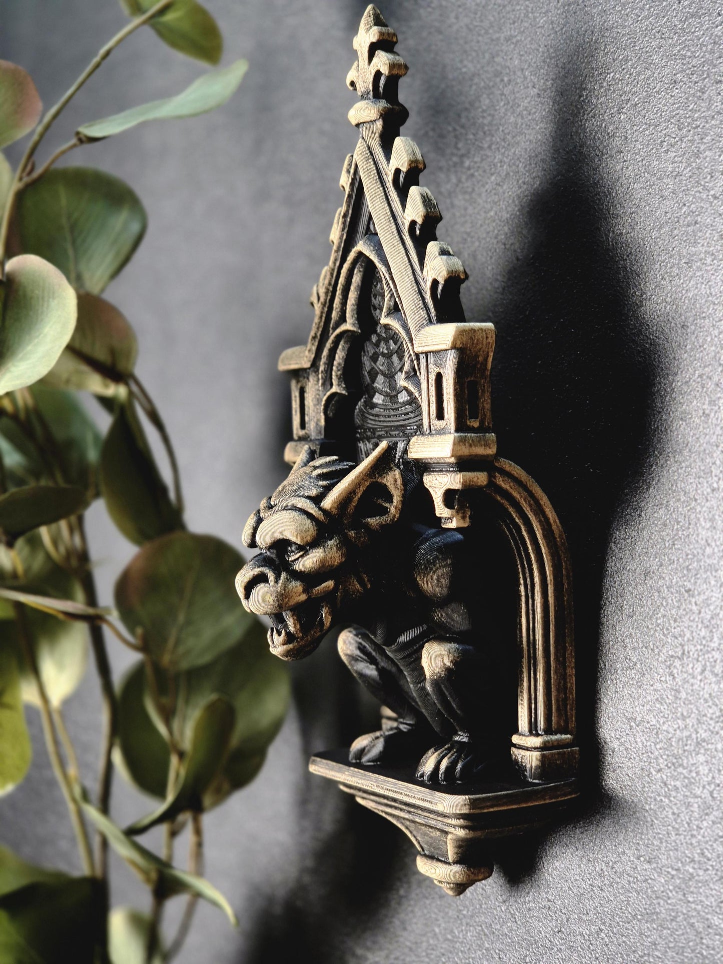 Gothic Gargoyle Wall Corbel