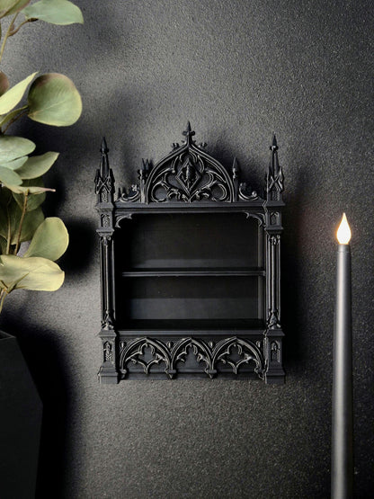 Wall or Free-Standing Shelf