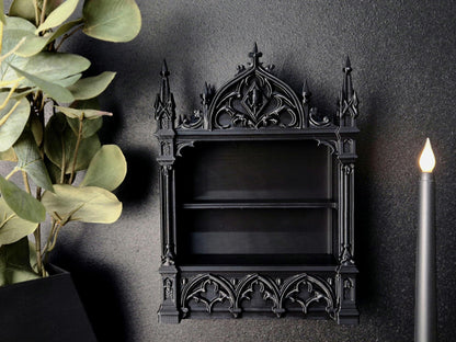 Wall or Free-Standing Shelf