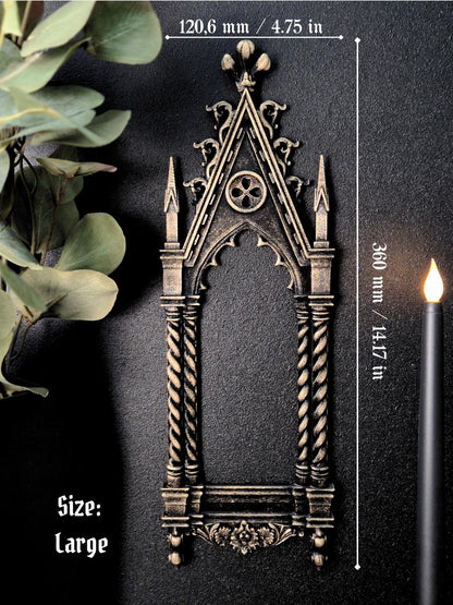 Gothic Cathedral Arch Wall Frame