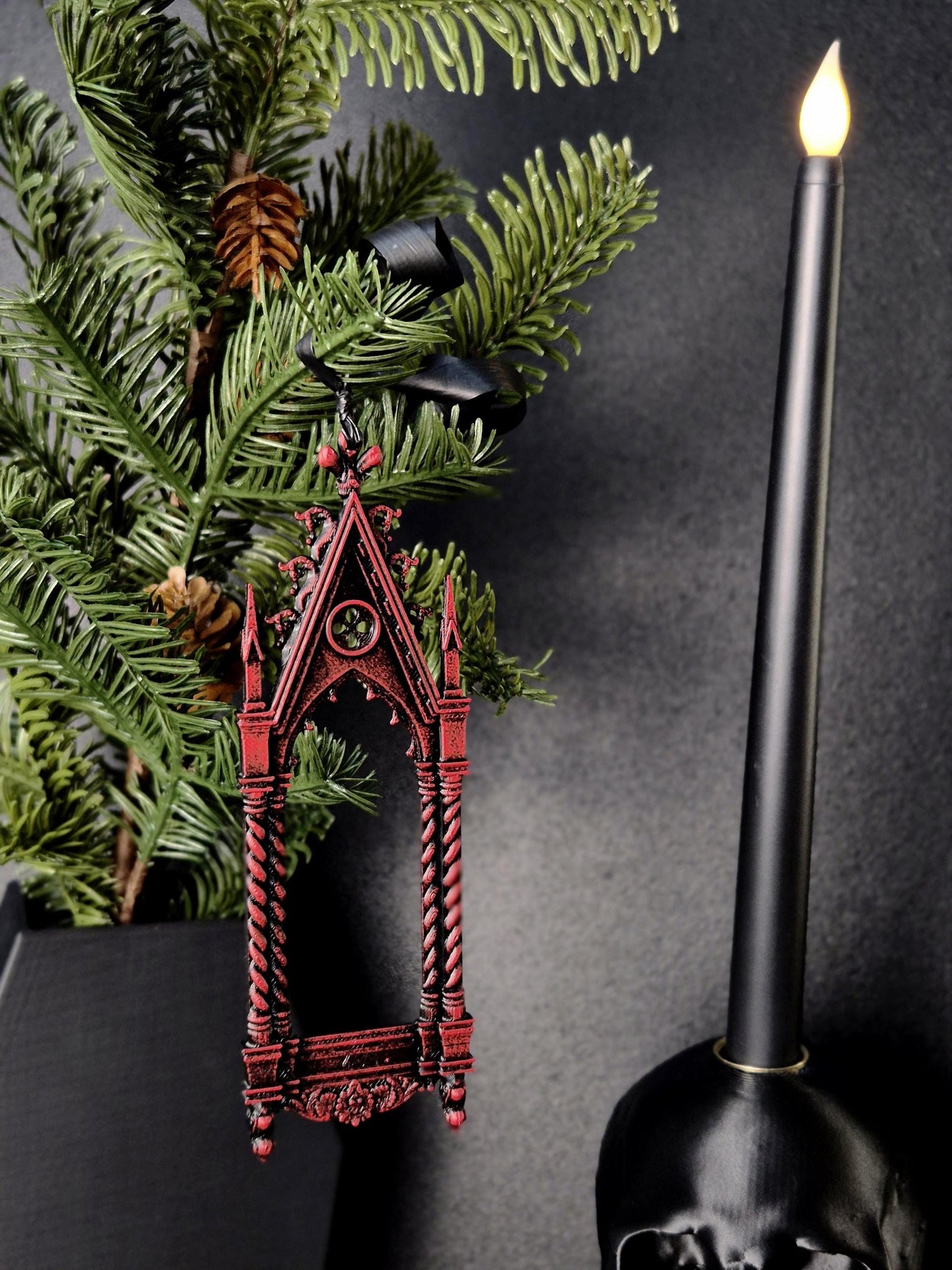 Cathedral Arch Christmas Ornament (Set of 4)