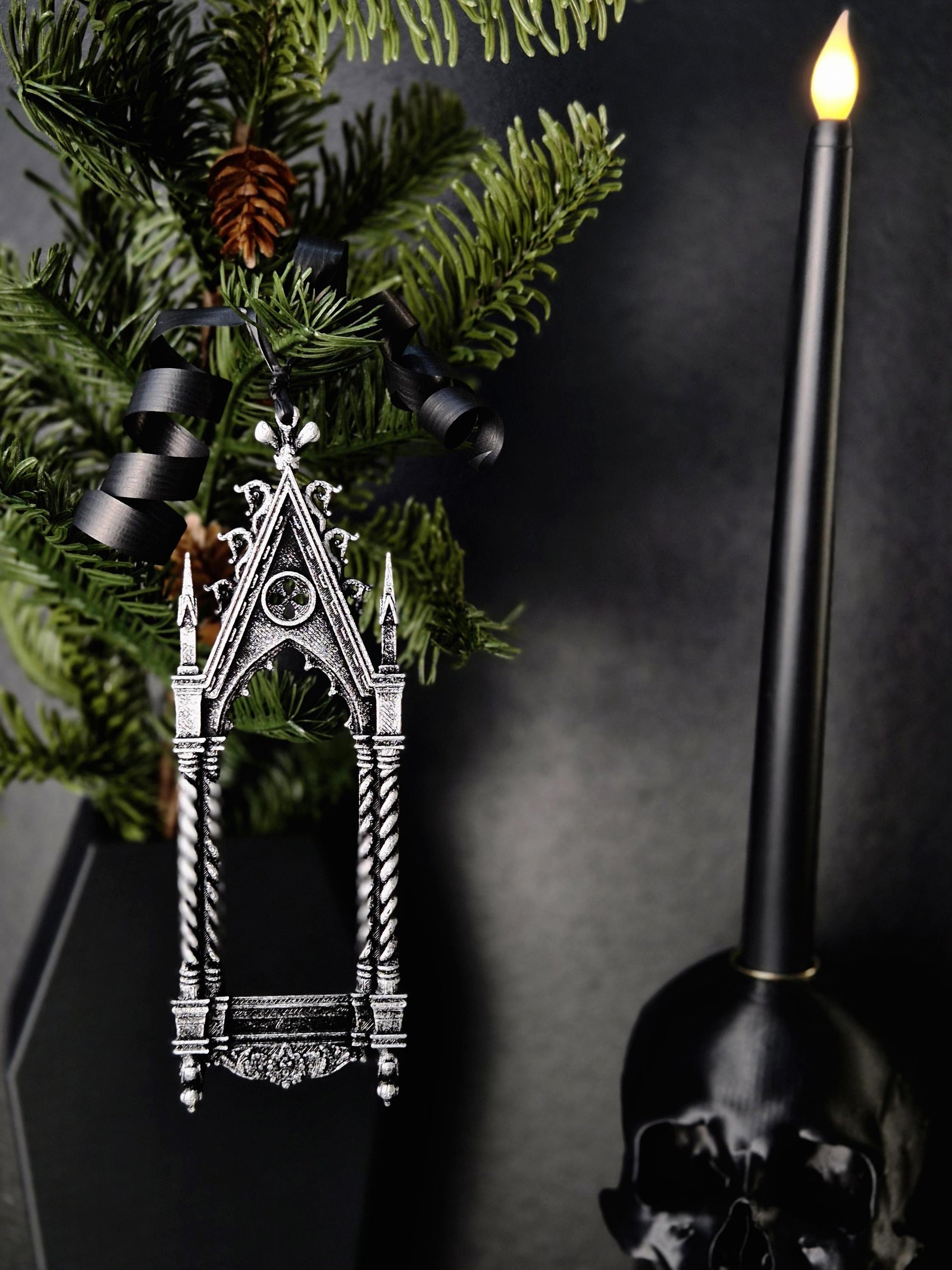 Cathedral Arch Christmas Ornament (Set of 4)