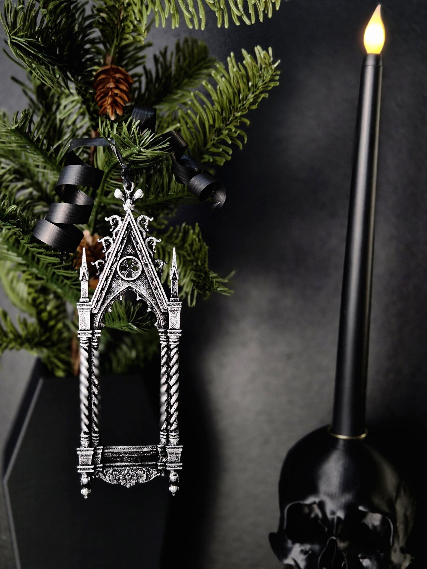 Cathedral Arch Christmas Ornament (Set of 4)