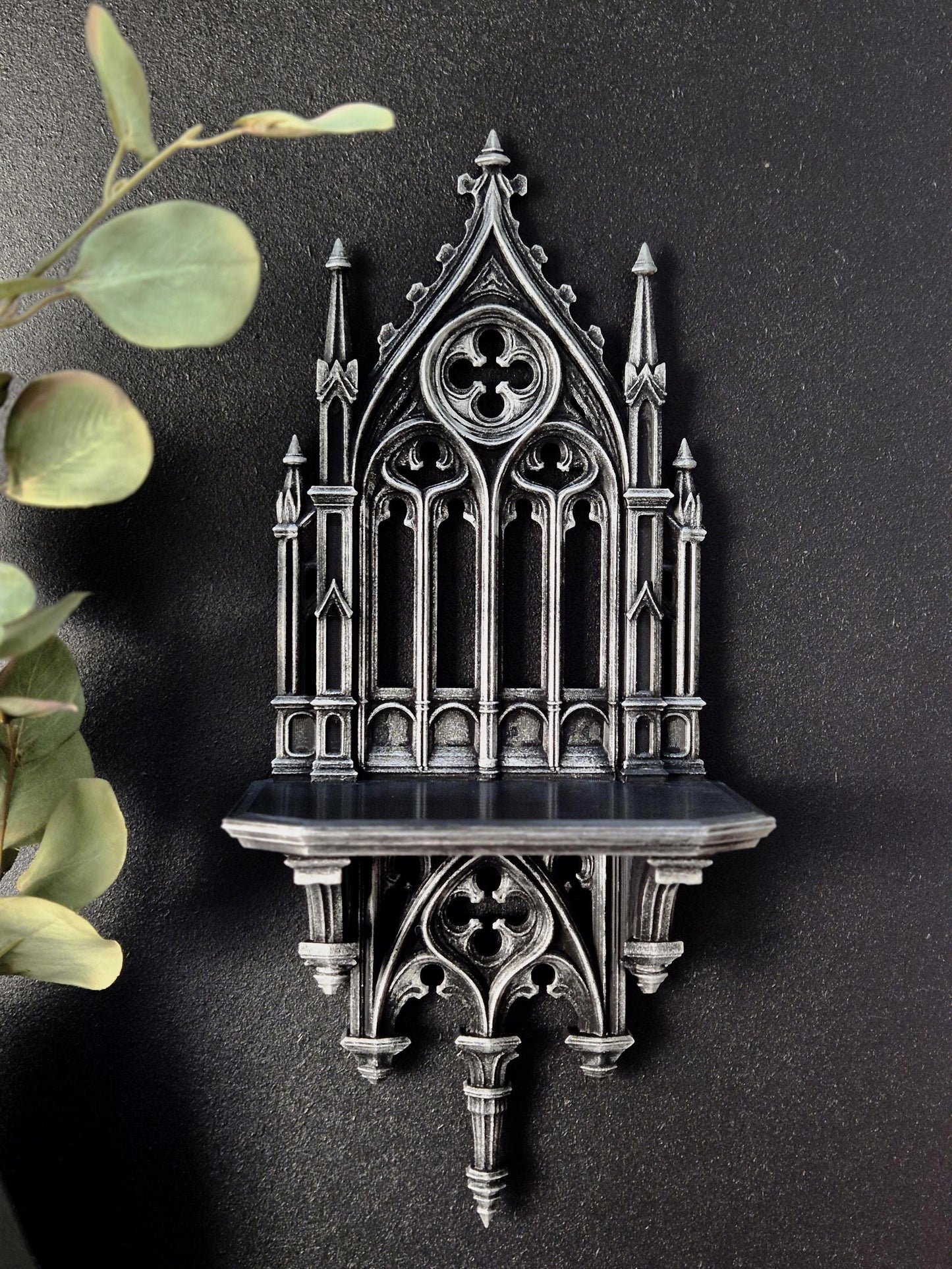 Gothic Cathedral Wall Shelf