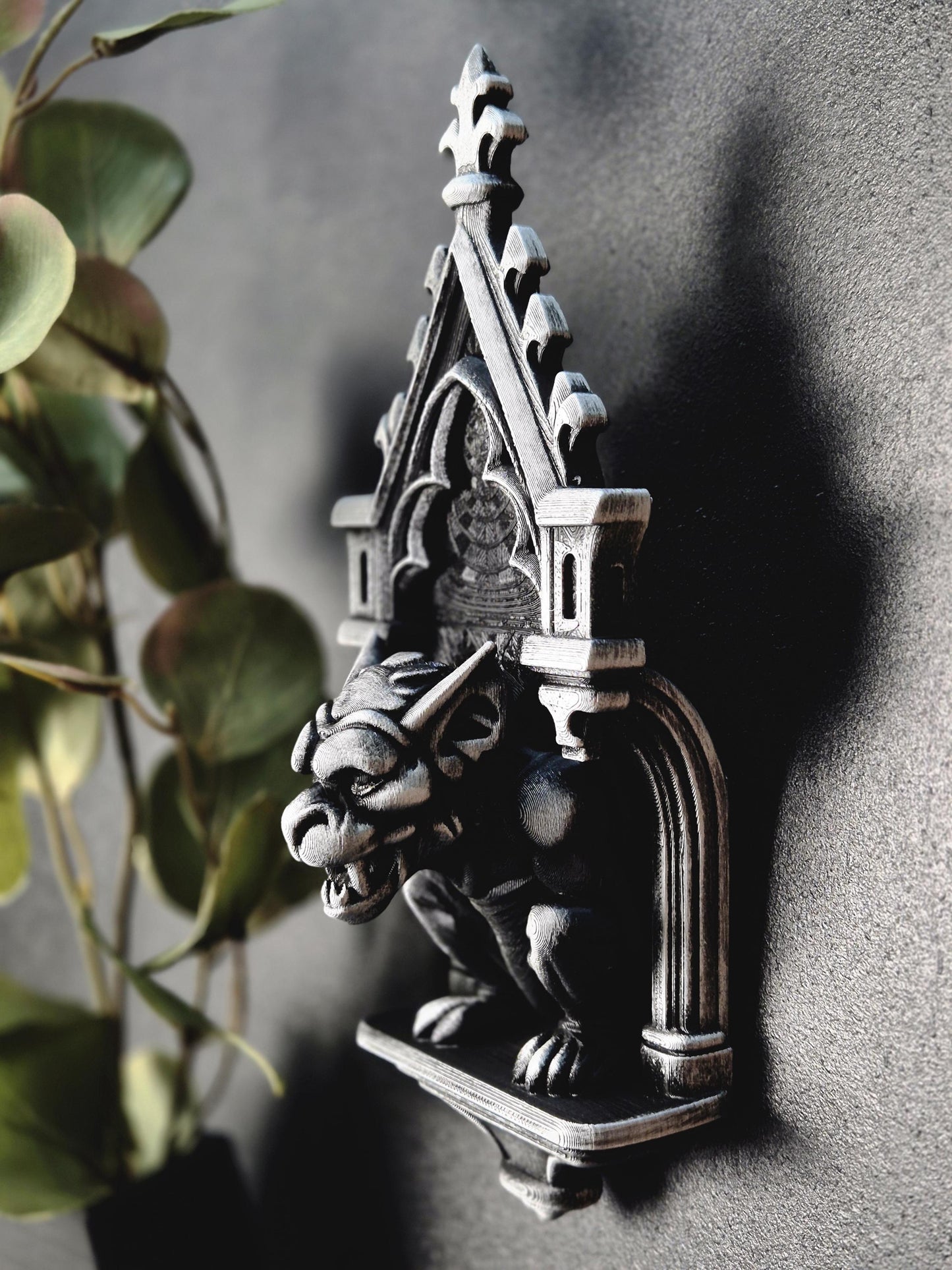 Gothic Gargoyle Wall Corbel