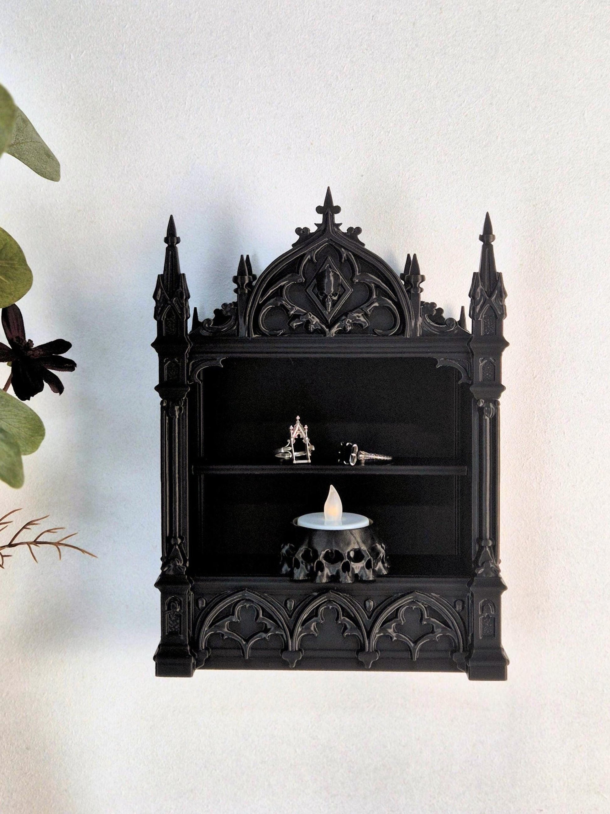 Wall or Free-Standing Shelf