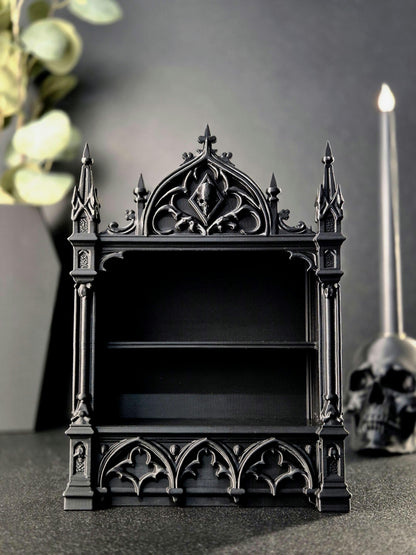 Wall or Free-Standing Shelf