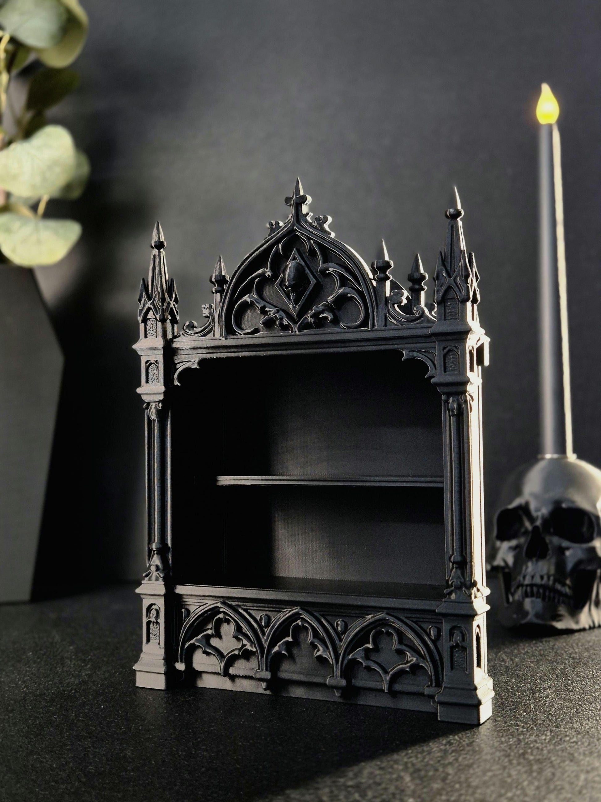 Wall or Free-Standing Shelf