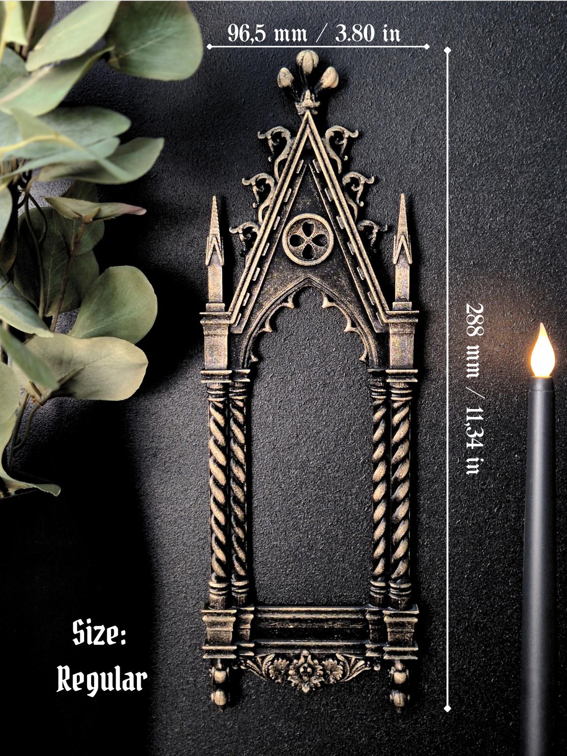 Gothic Cathedral Arch Wall Frame