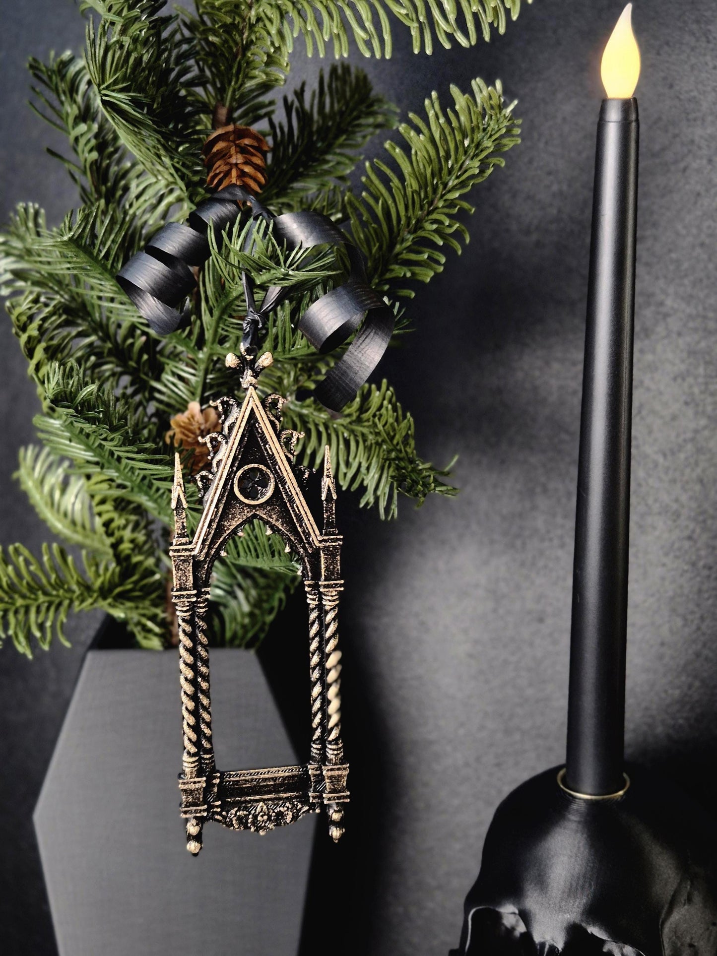 Cathedral Arch Christmas Ornament (Set of 4)