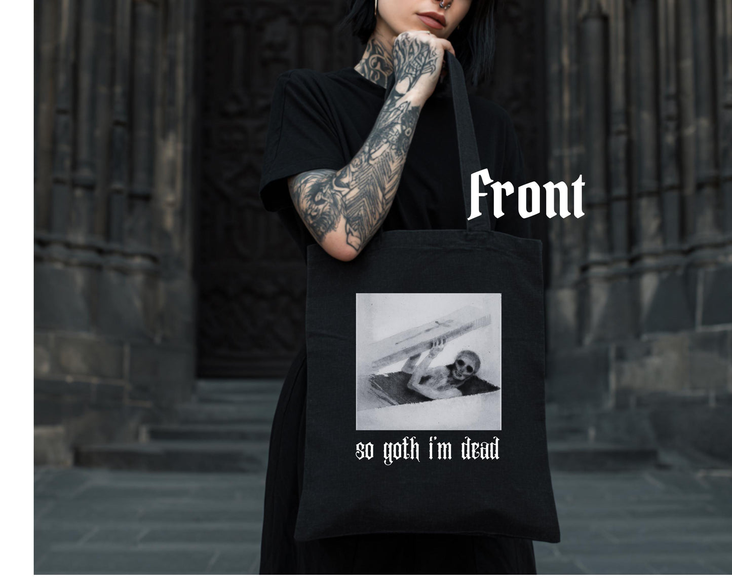 Gothic Tote Bag “Goth”