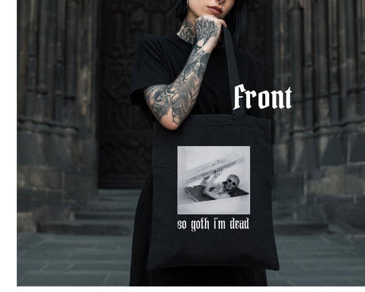 Gothic Tote Bag “Goth”