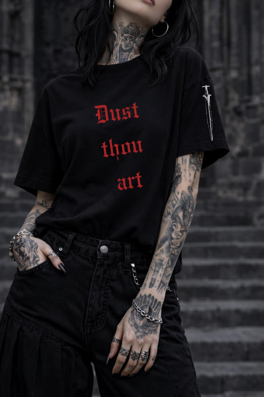 Cathedral Spire T-Shirt | Gothic Clothing | Dark Academia Shirt | Medieval Cathedral Art Tee | Organic Cotton Gothic Shirt