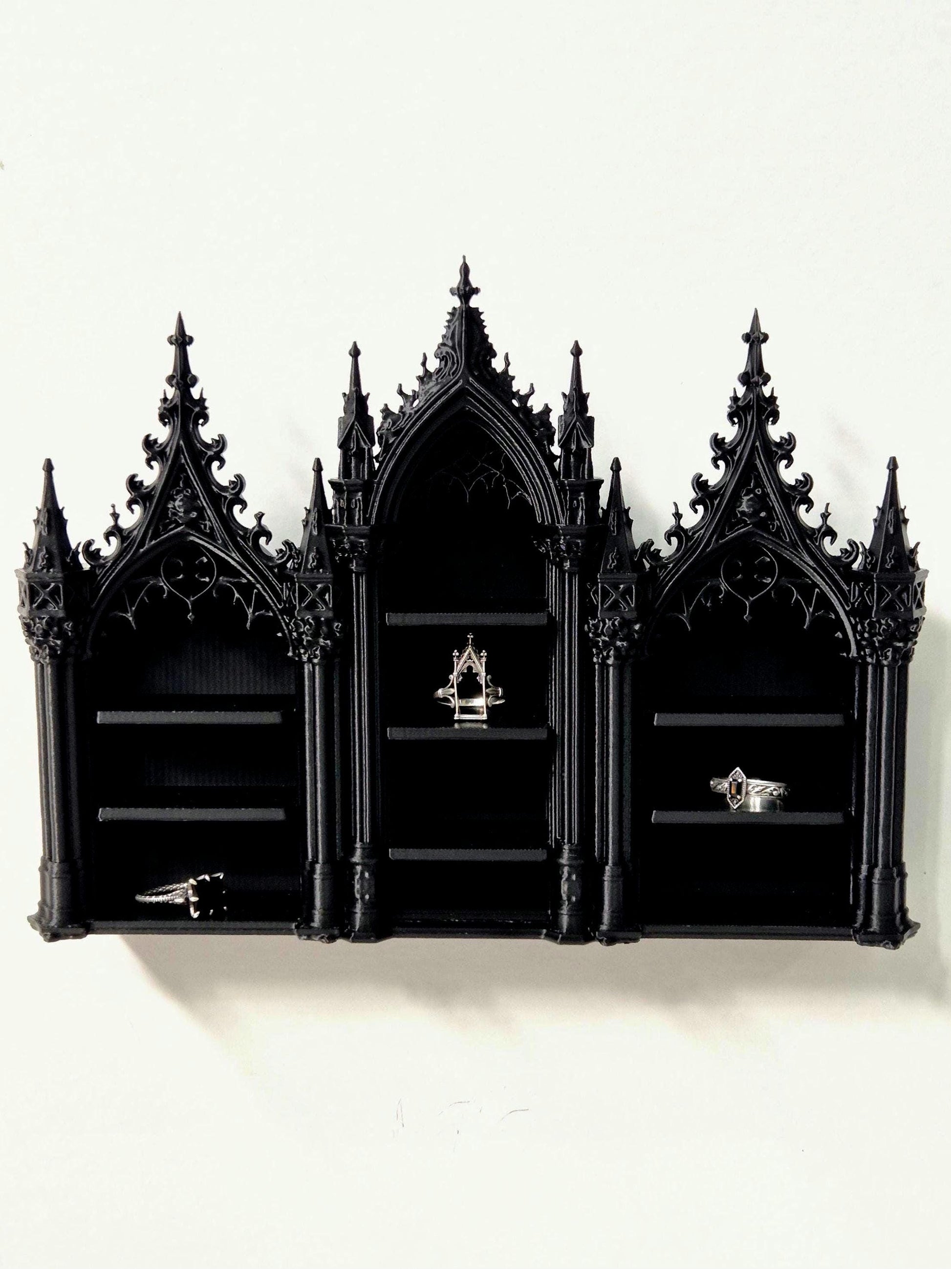 Gothic Jewelry Shelf