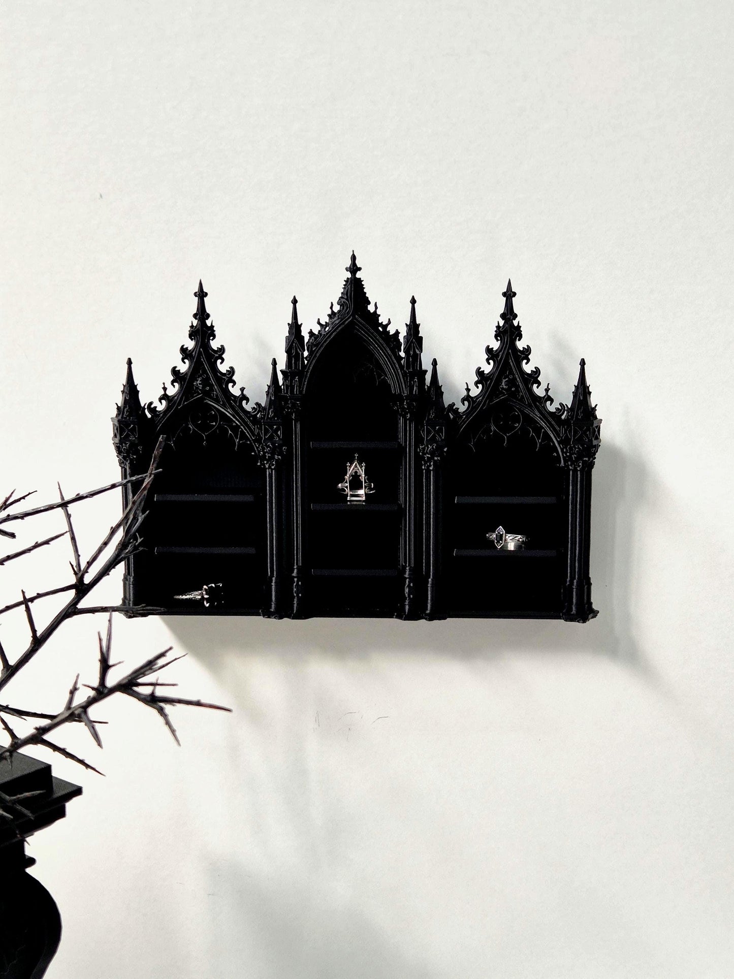 Gothic Jewelry Shelf