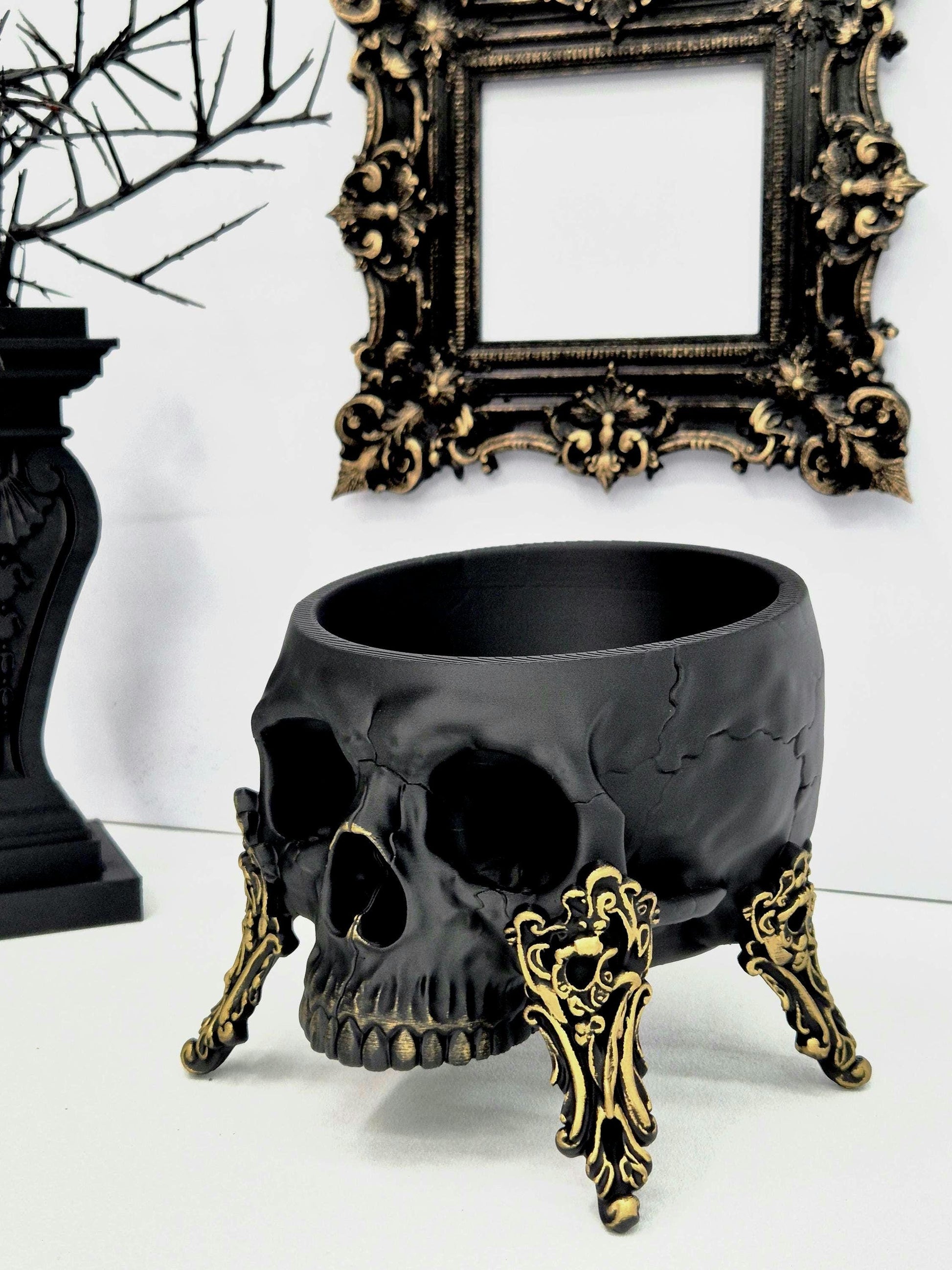 Baroque Skull Bowl