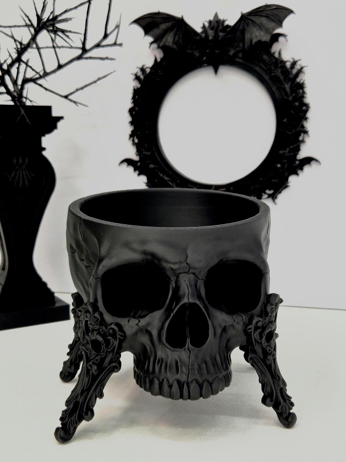 Baroque Skull Bowl