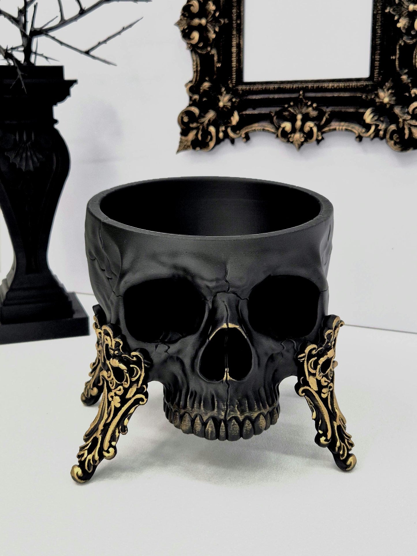 Baroque Skull Bowl