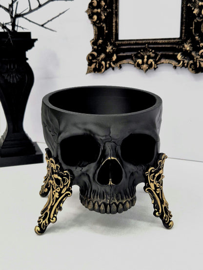 Baroque Skull Bowl