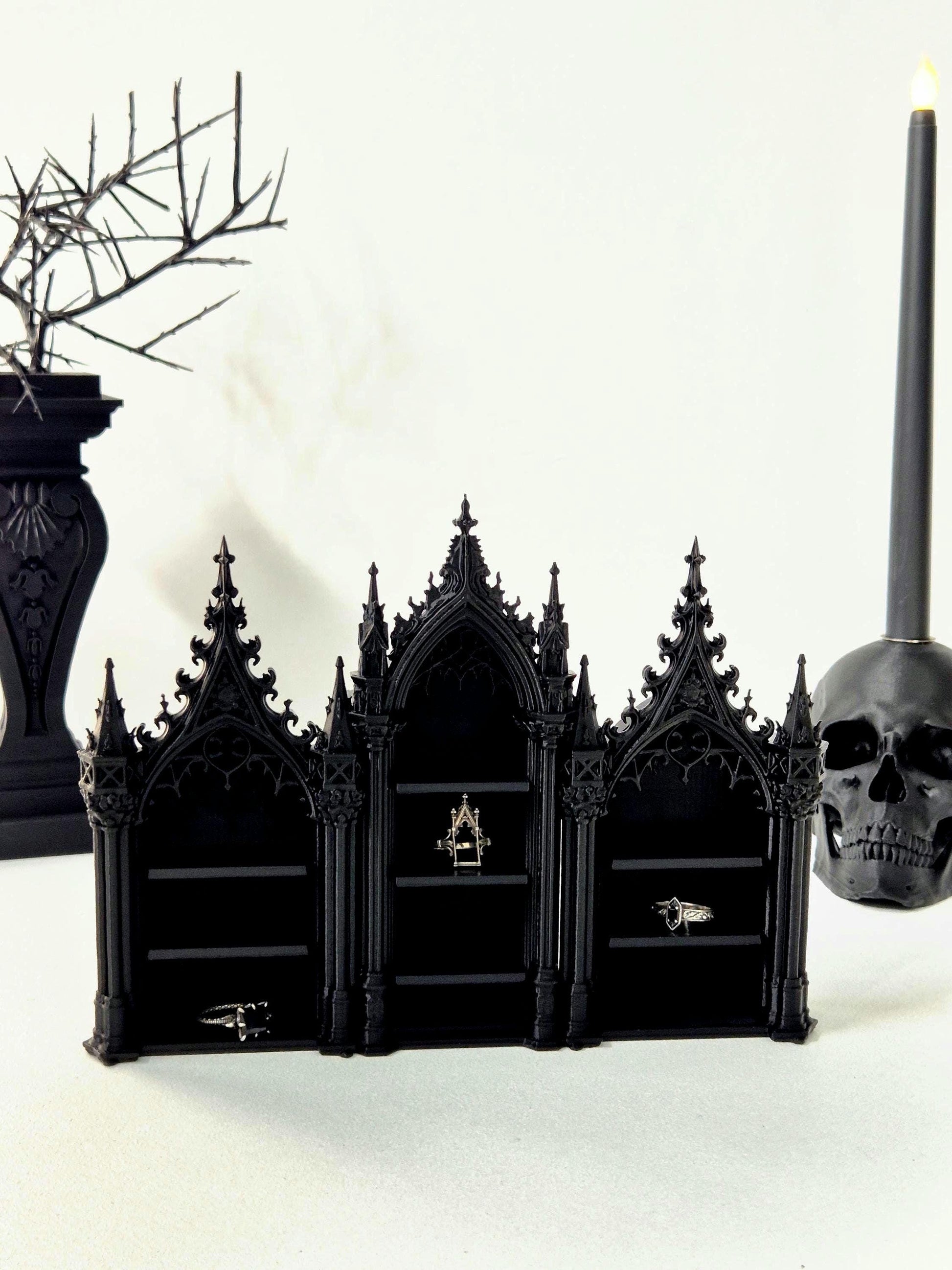 Gothic Jewelry Shelf