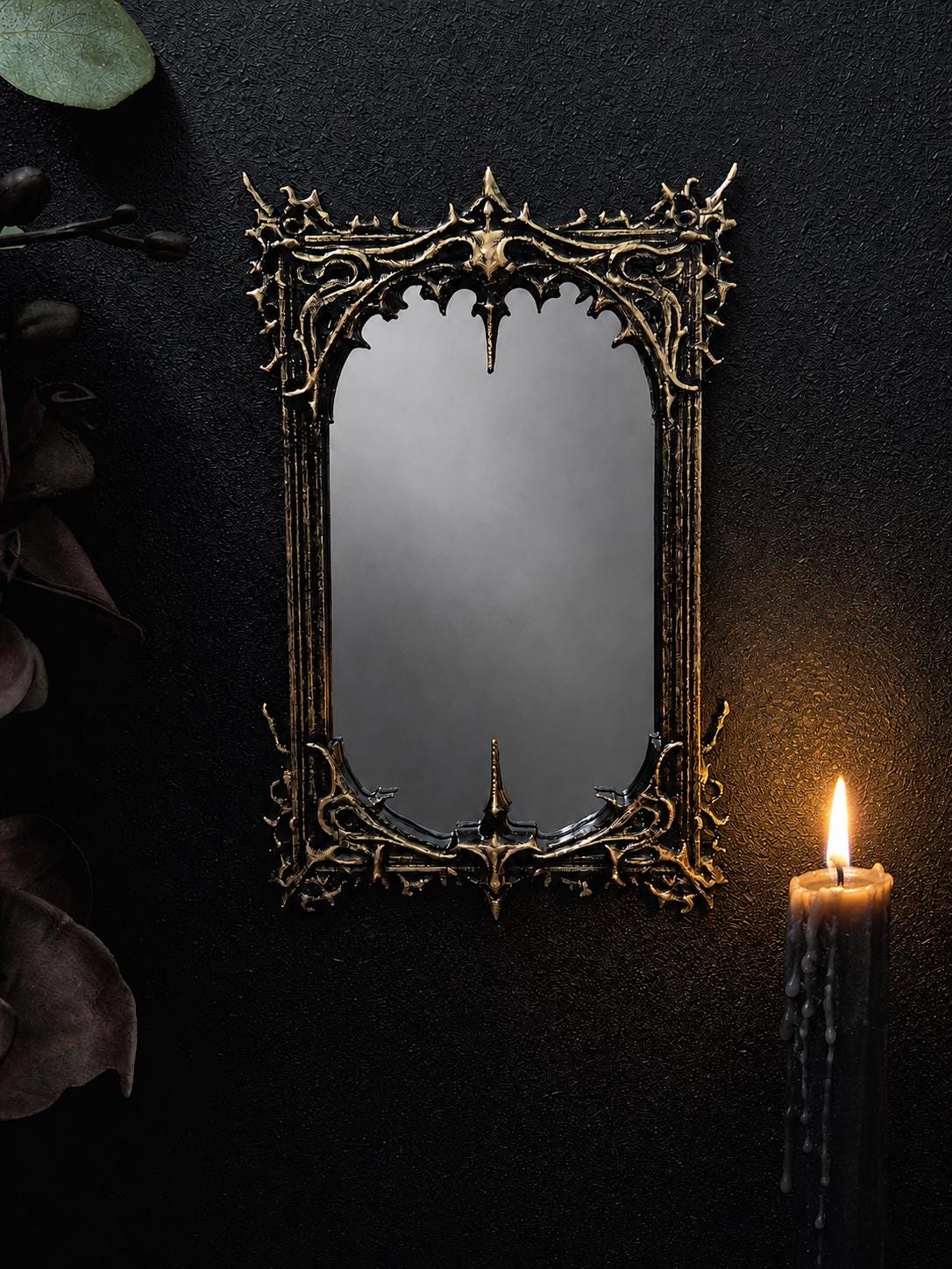 Gothic Thorn Mirror