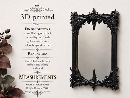 Gothic Thorn Mirror