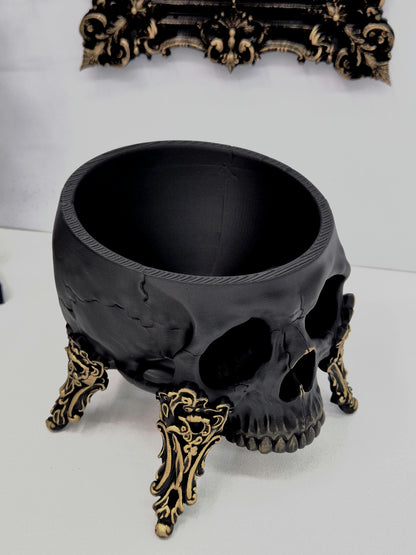 Baroque Skull Bowl