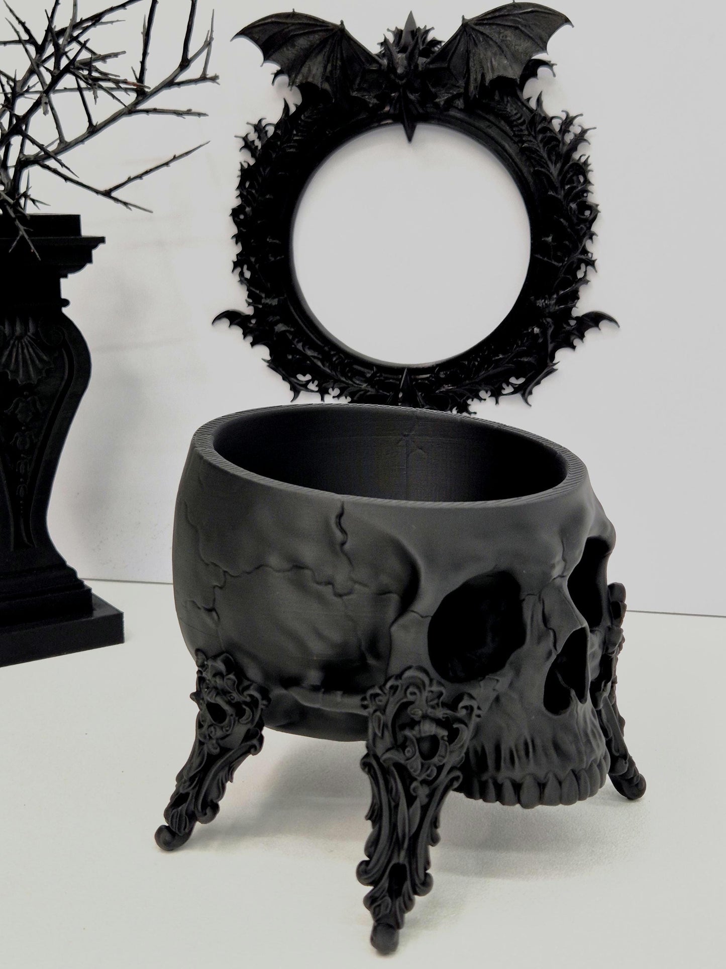 Baroque Skull Bowl