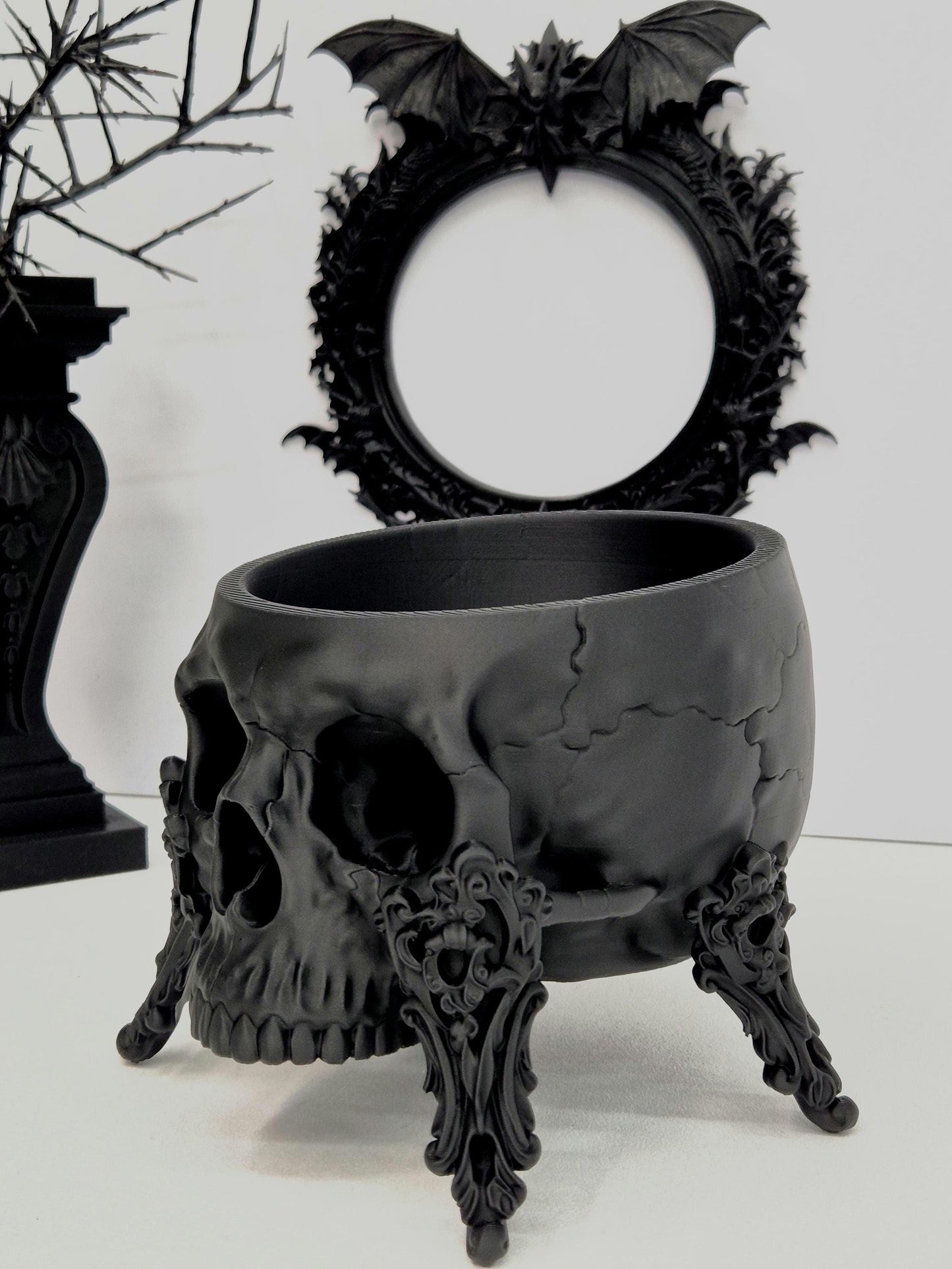 Baroque Skull Bowl