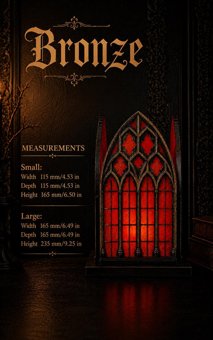 Gothic Window Lantern "Santa Sangre"
