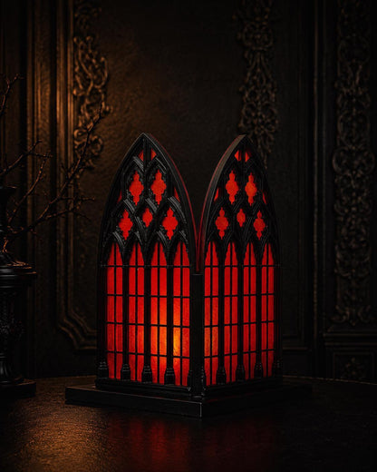 Gothic Window Lantern "Santa Sangre"