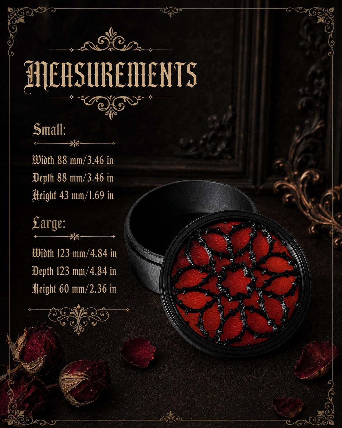 Gothic Jewelry Box "Santa Sangre"