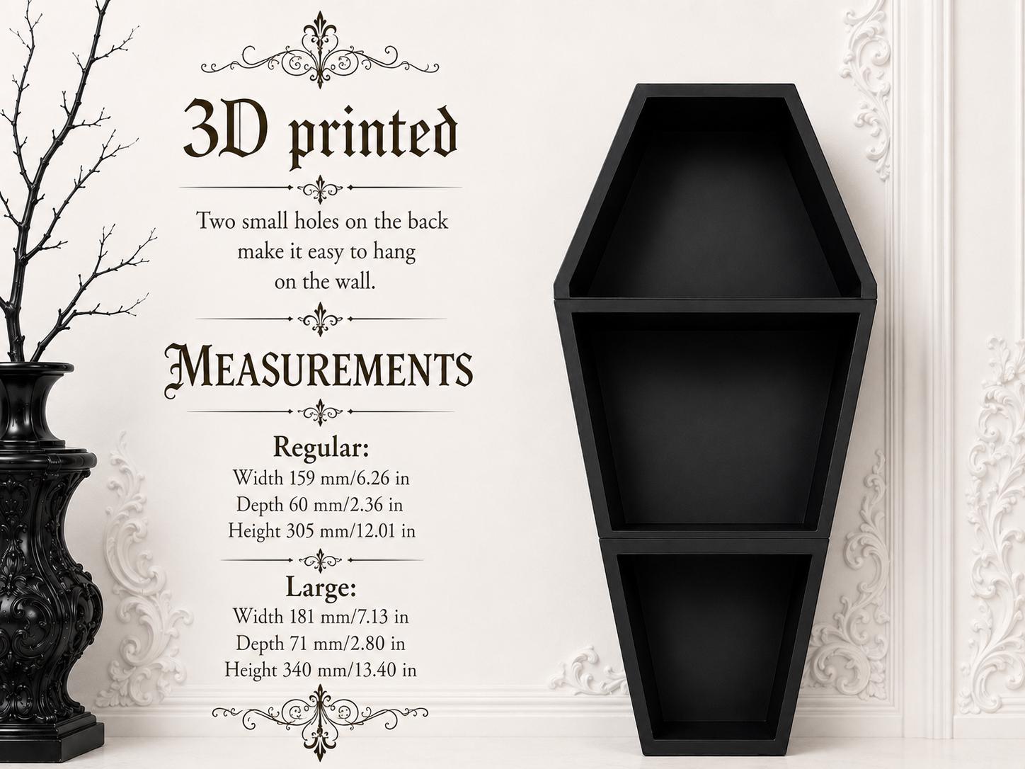 Hanging Coffin Shelf