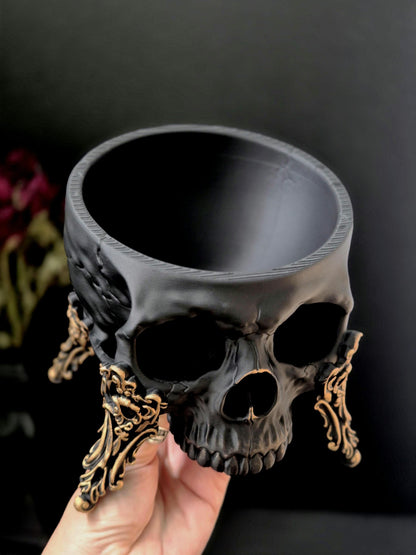 Baroque Skull Bowl