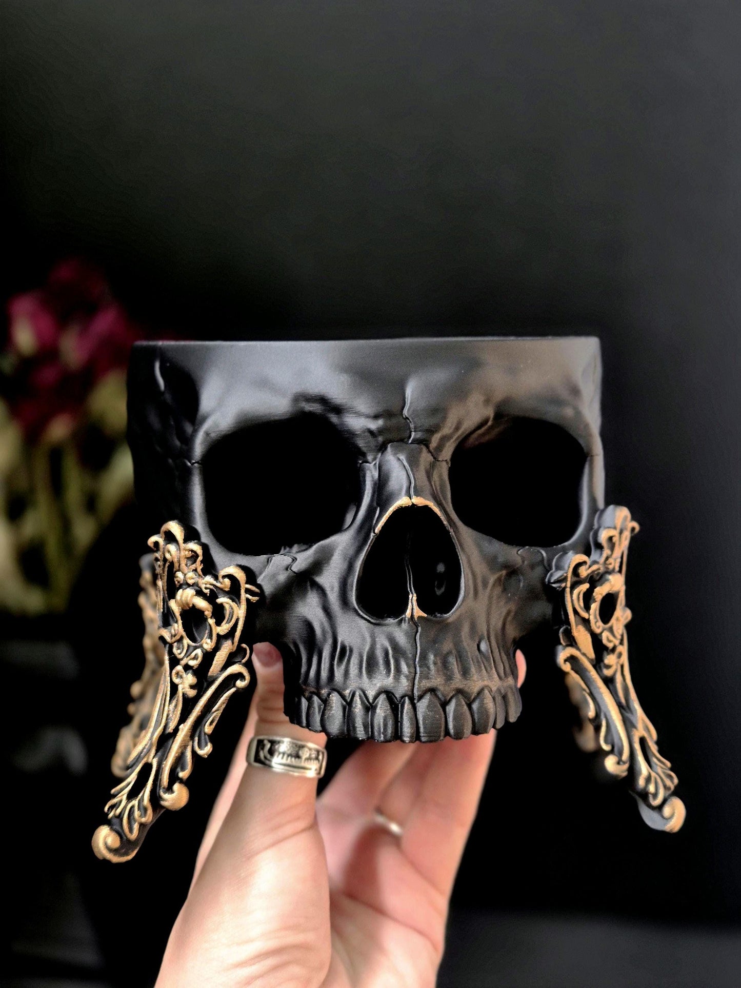 Baroque Skull Bowl