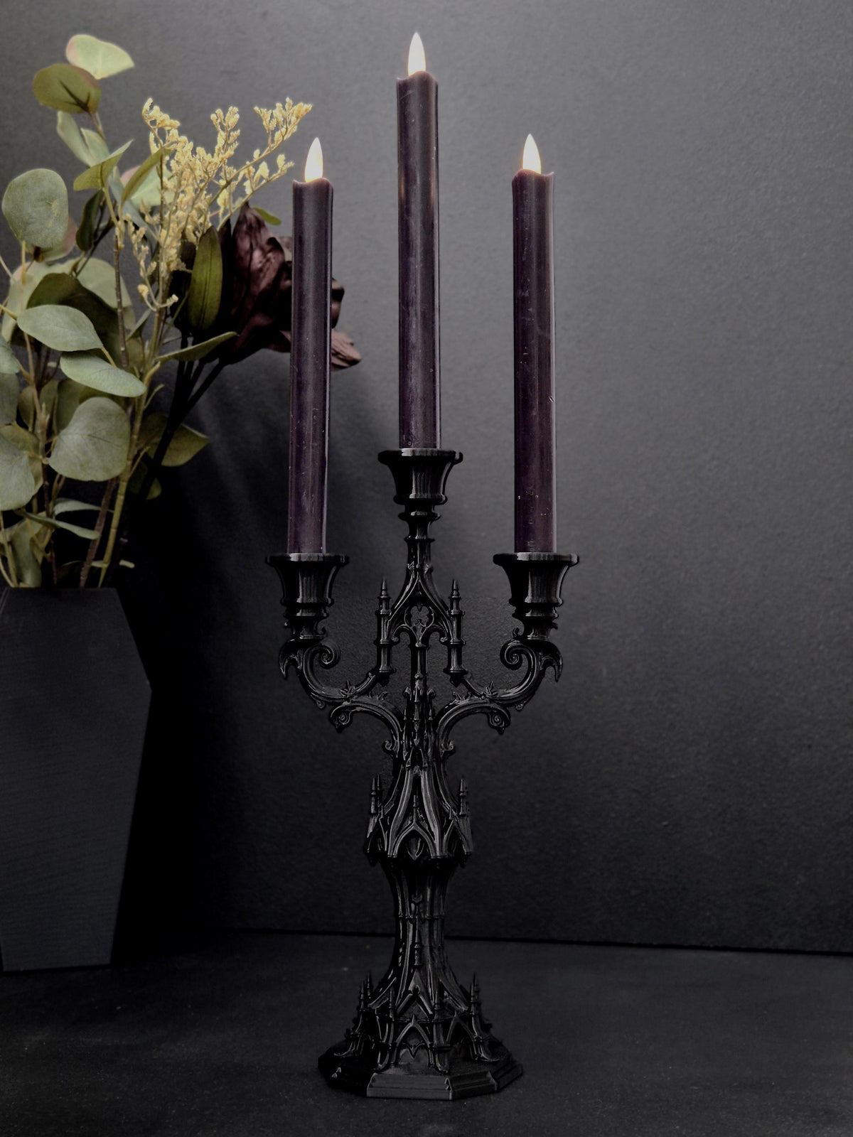 Gothic Candelabra, 3D Printed