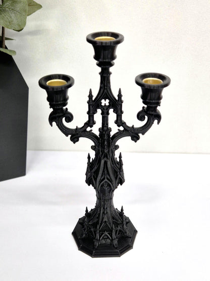 Gothic Candelabra, 3D Printed