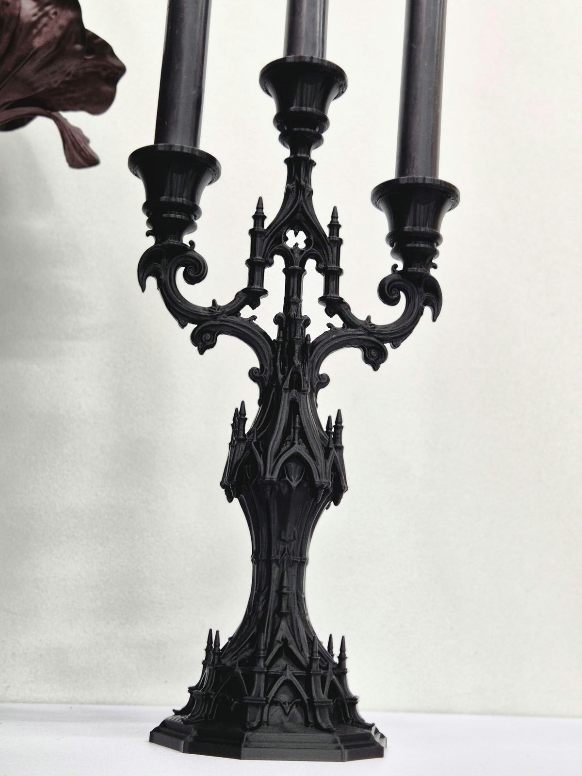 Gothic Candelabra, 3D Printed