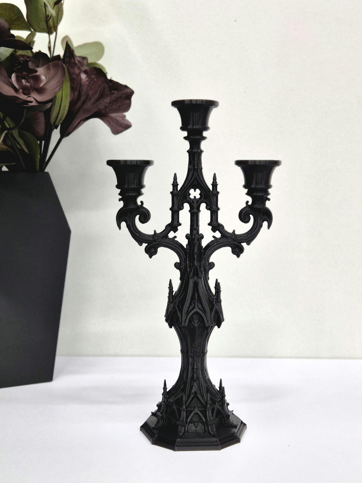 Gothic Candelabra, 3D Printed