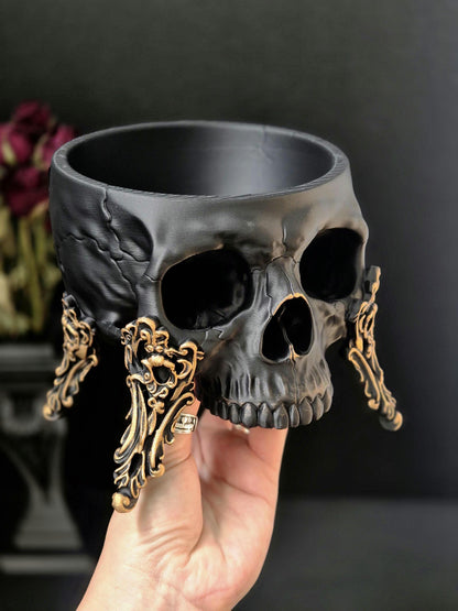 Baroque Skull Bowl
