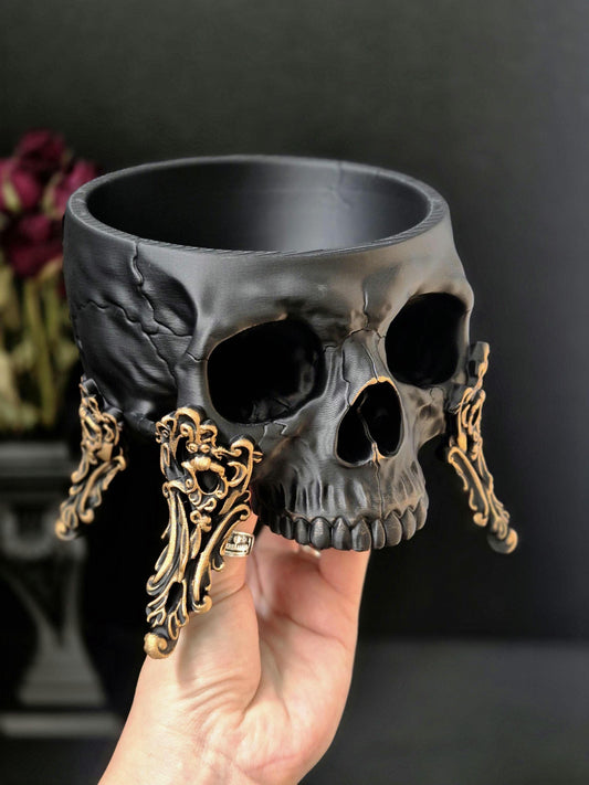 Baroque Skull Bowl