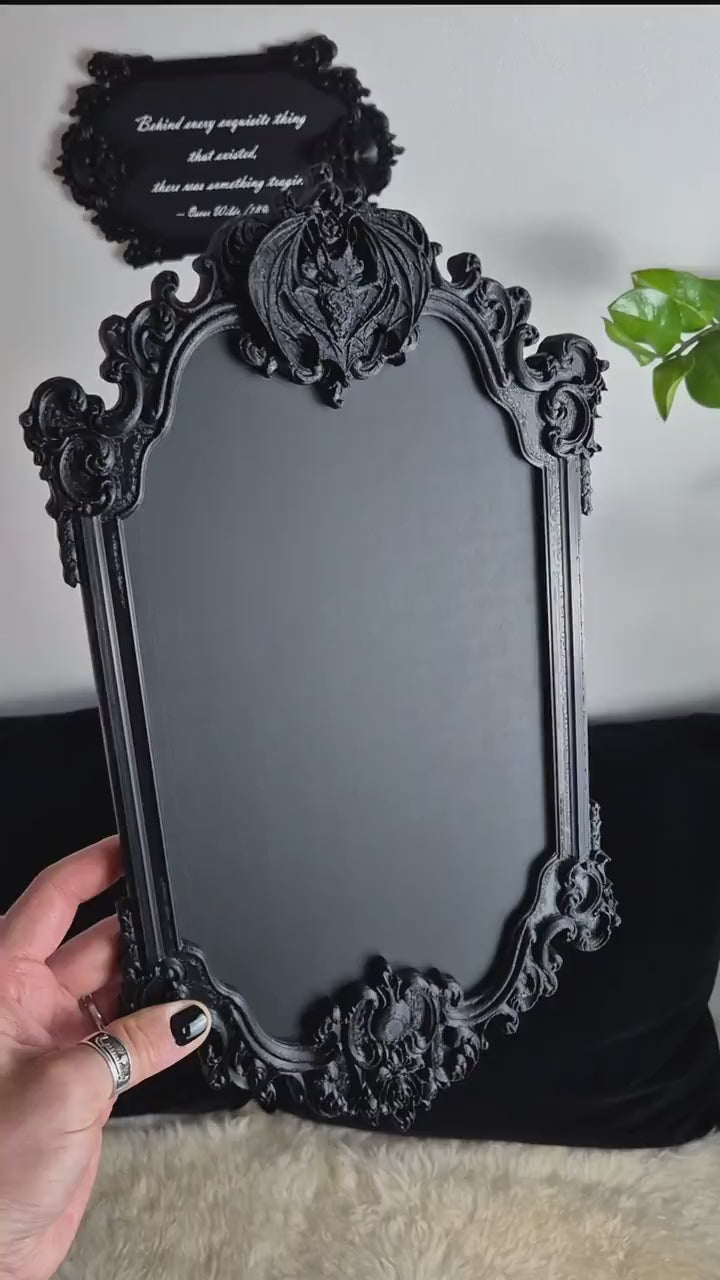 Gothic Victorian Vampire Bat Photo Frame