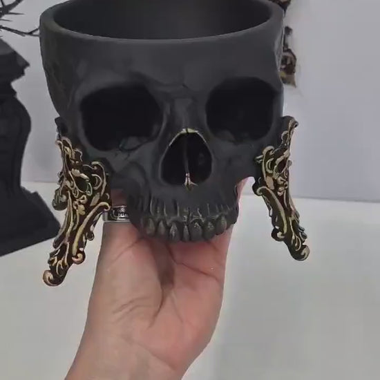 Baroque Skull Bowl