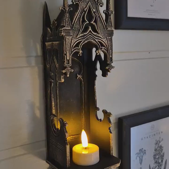 Cathedral Arch Tealight Sconce