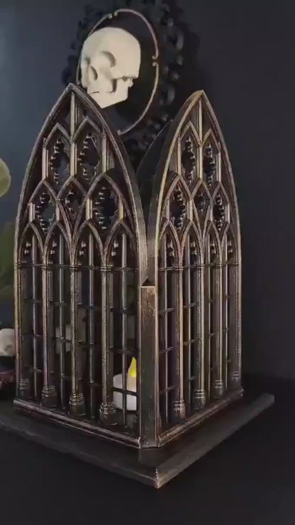 Gothic Window Lantern "Santa Lucia"