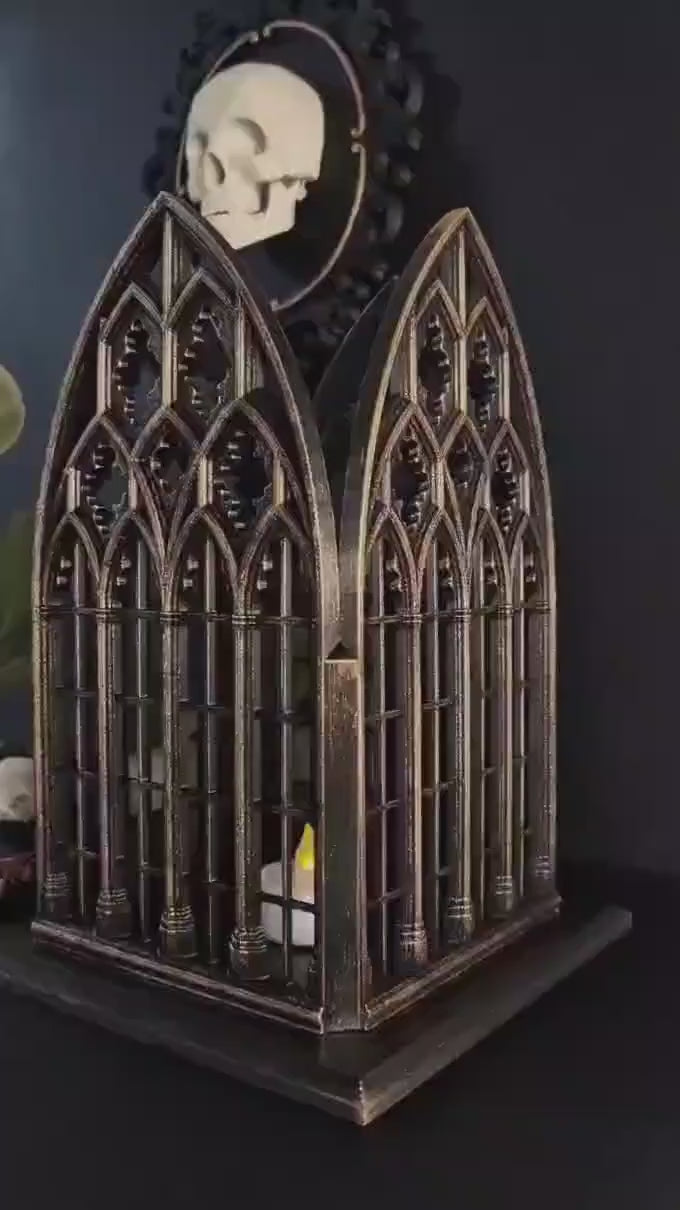 Gothic Window Lantern "Santa Lucia"