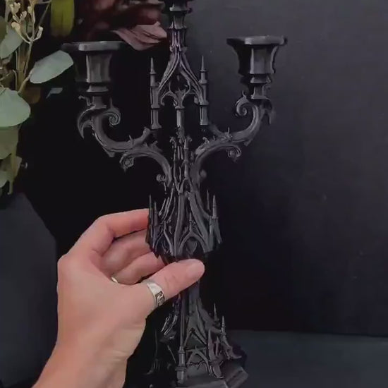 Gothic Candelabra, 3D Printed