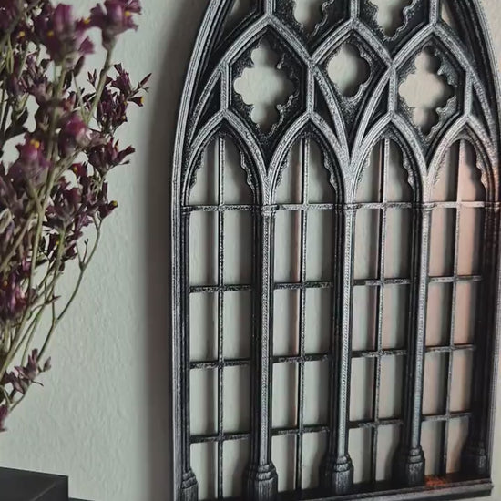 Gothic Window Hanging "Santa Lucia"
