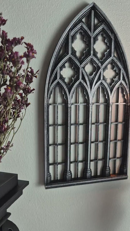 Gothic Window Hanging "Santa Lucia"