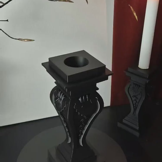 Victorian Gothic Vase "Bacchante"